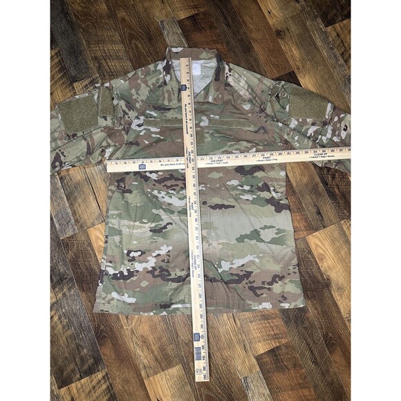 Military Camo Fatigue Jacket Combat Jacket Size Medium Long OCP - Picture 4 of 5